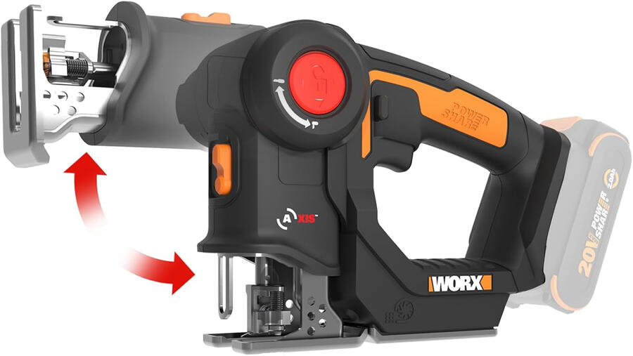 WORX 20V 2-in-1 Cordless Reciprocating & Jigsaw