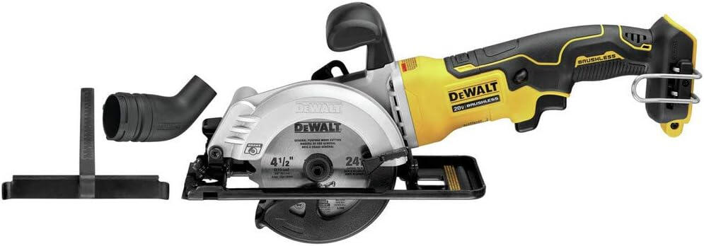 DEWALT ATOMIC 20V MAX 4-1/2 Inch Circular Saw DEWALT ATOMIC 20V MAX 4-1/2 Inch Circular Saw